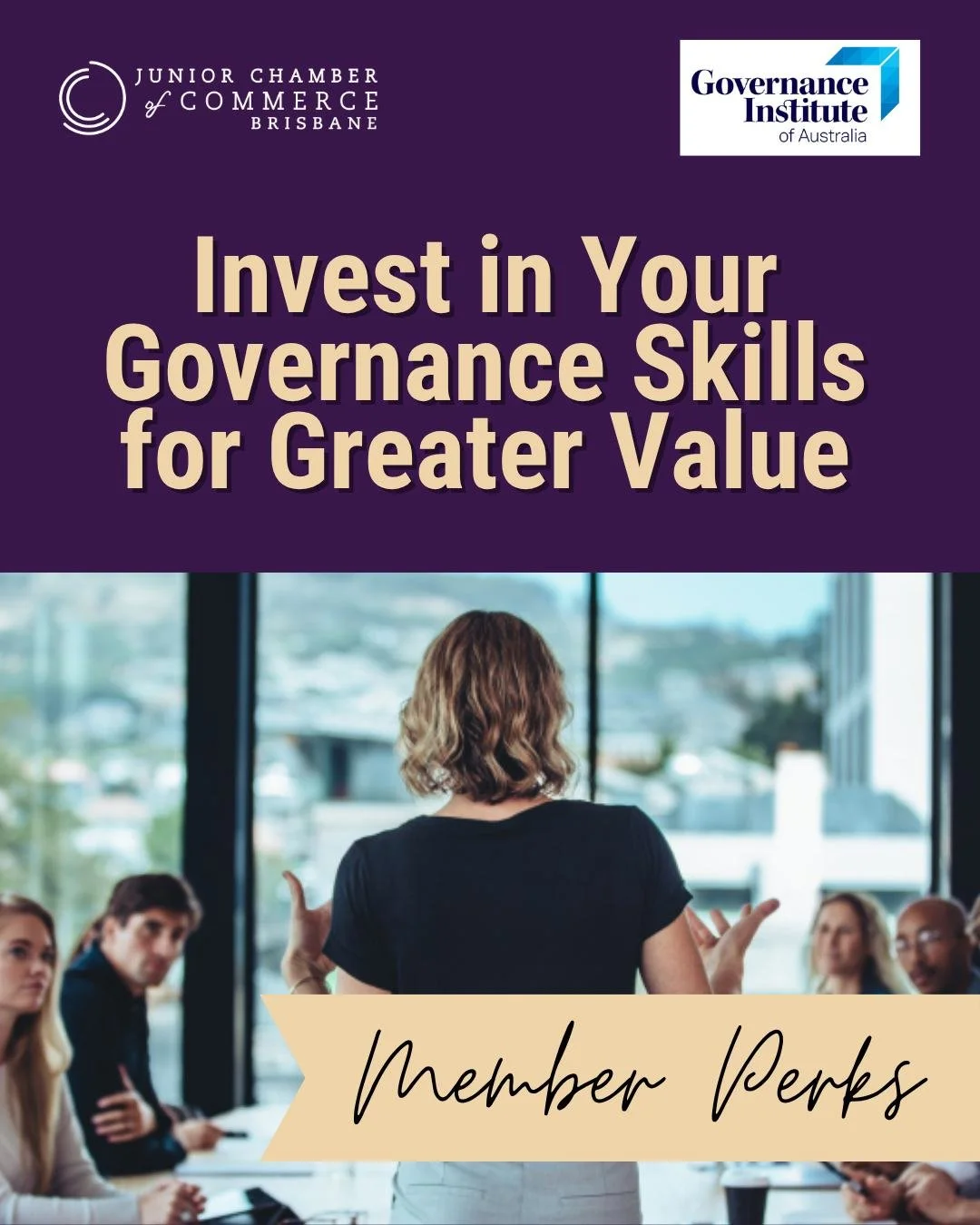 BJCC members, receive exclusive course discounts with the @govinstaus, the only fully independent professional association dedicated to advancing governance and risk practice in Australia.

Their internationally recognised qualifications equip a dive