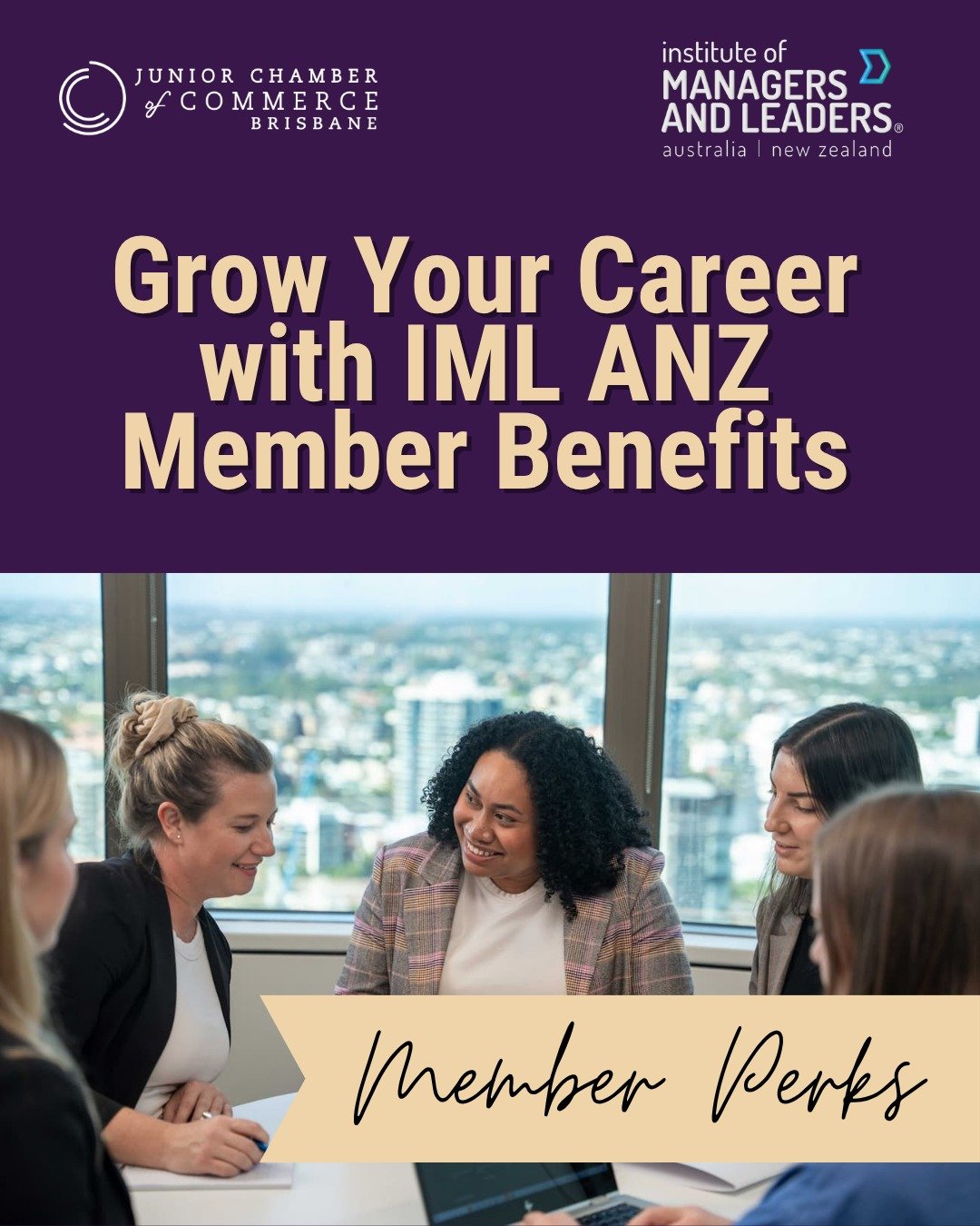 BJCC members, unlock exclusive leadership development perks with Institute of Managers and Leaders Australia New Zealand (@managersandleaders), the leading professional body for managers and leaders across Australia and New Zealand.

With over 80 yea