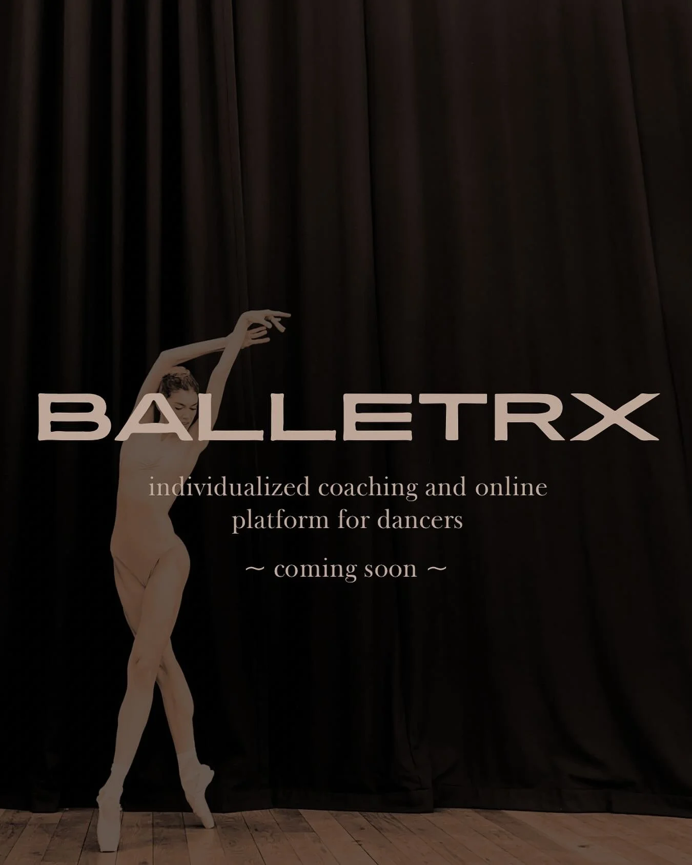 balletRx ~ individualized ballet coaching and online platform 

making coaching accessible to all

launching soon 🤎