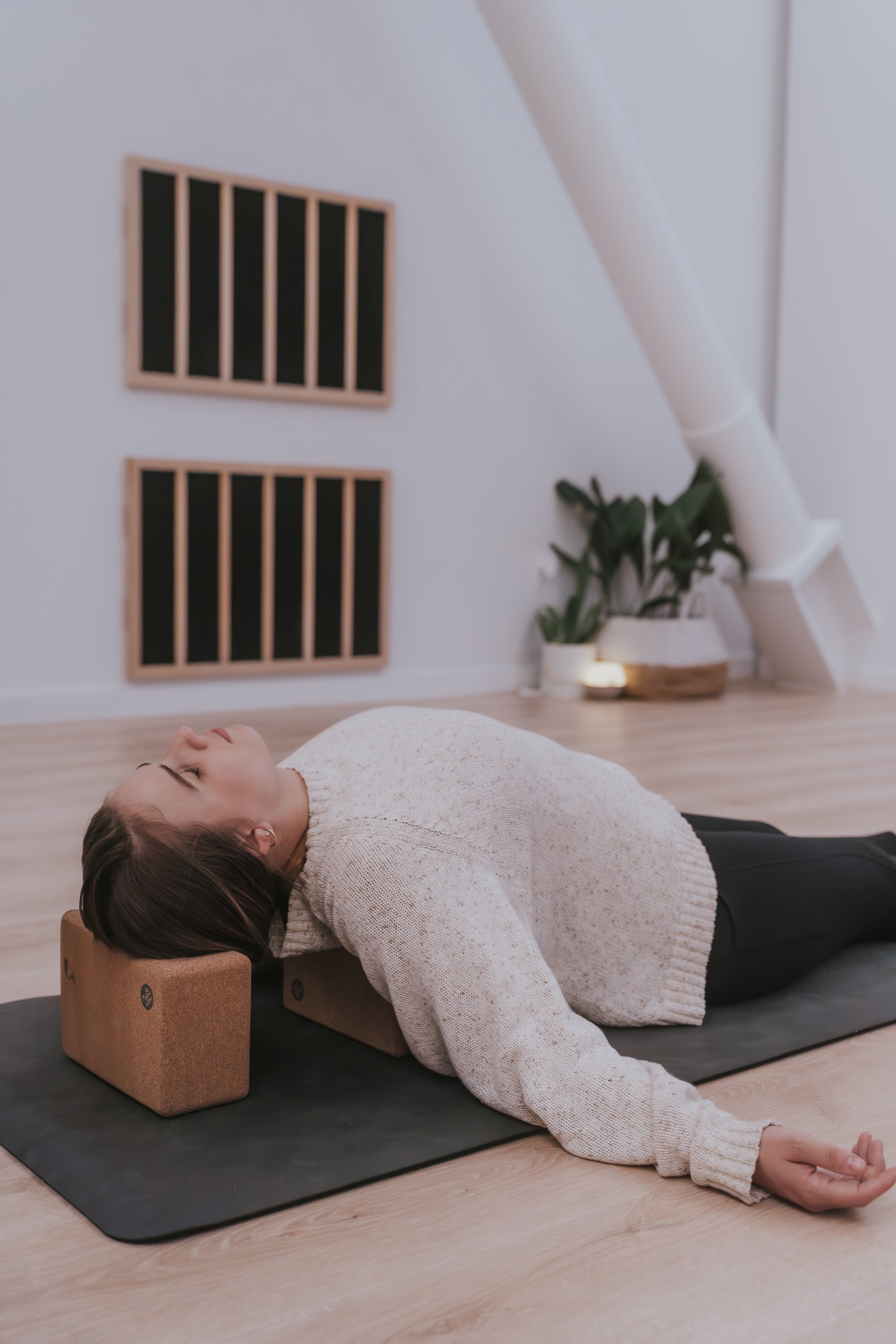 Leaning into stillness