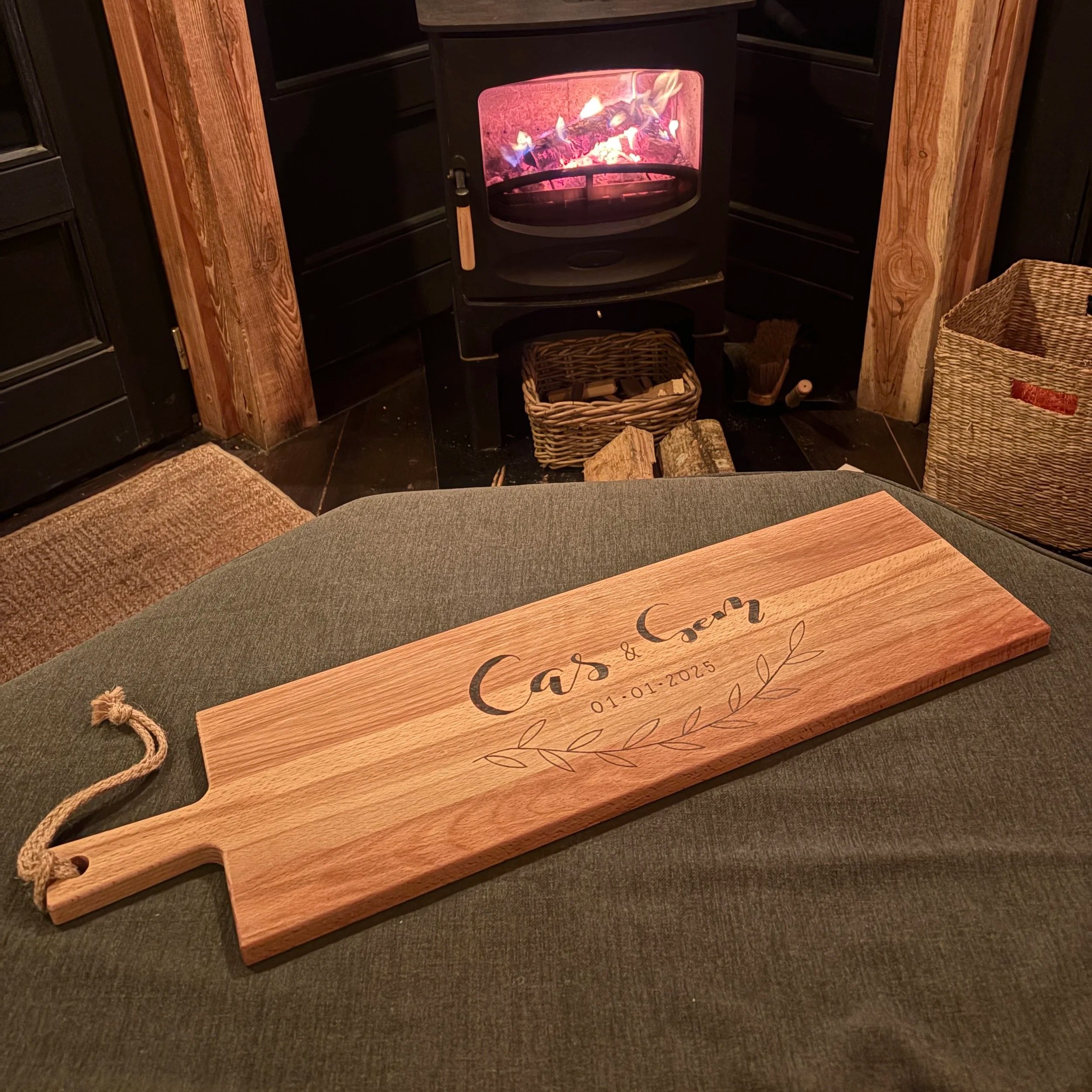 Gepersonaliseerde borrelplank