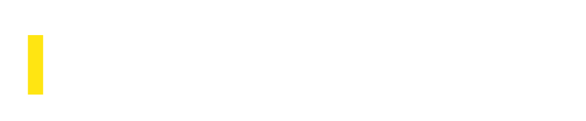 Text on a black background that reads 'Community Award Ray White Bream Bay & Waipu 2025' with a yellow vertical line on the left