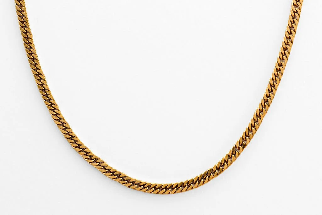 Cycas necklace gold