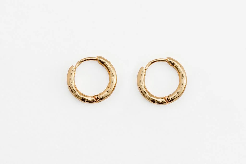 Myrsine earrings gold