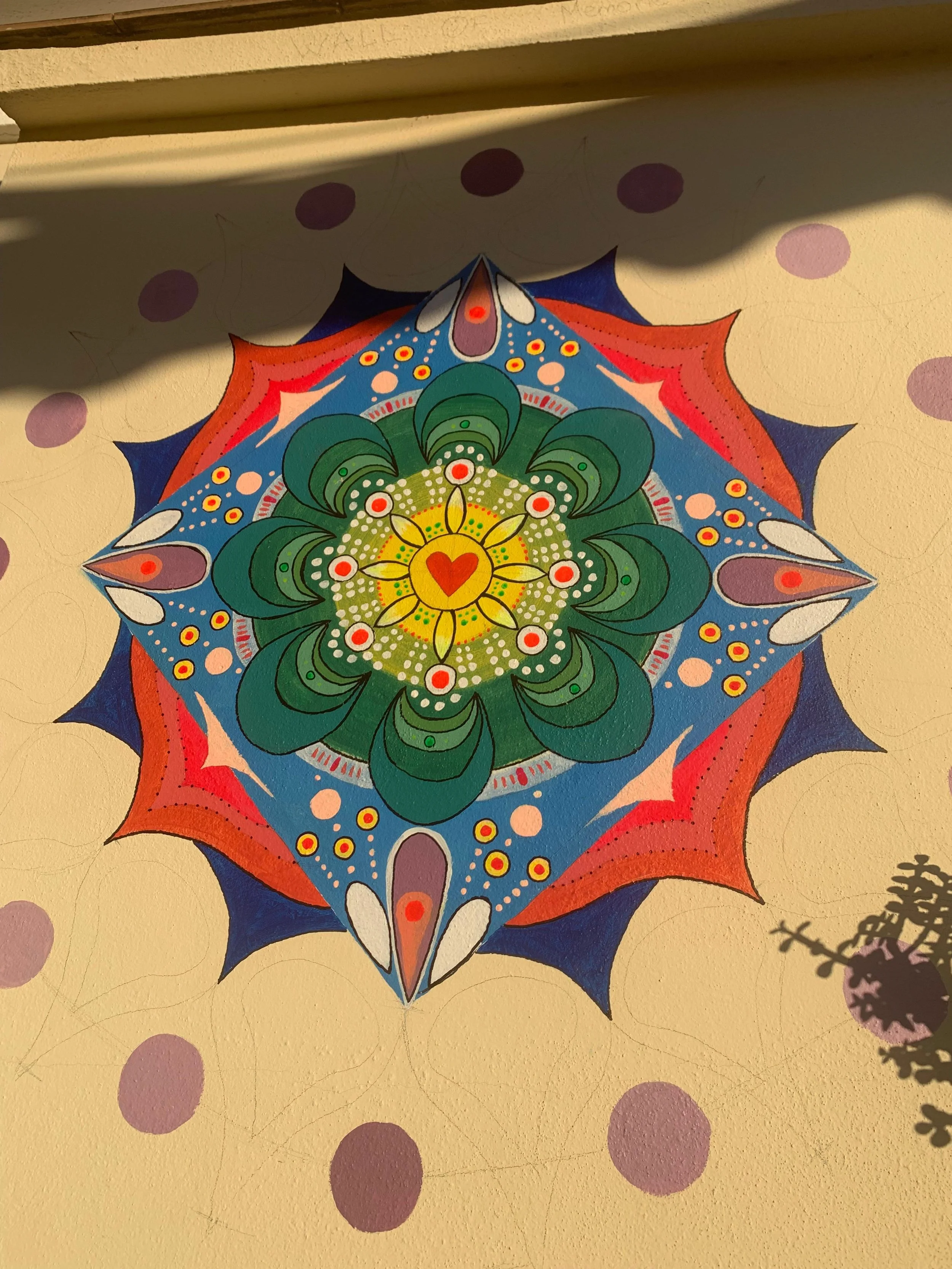 Mandala in Malaga 2o22

Acrylic on wall
Size 120 cm 
