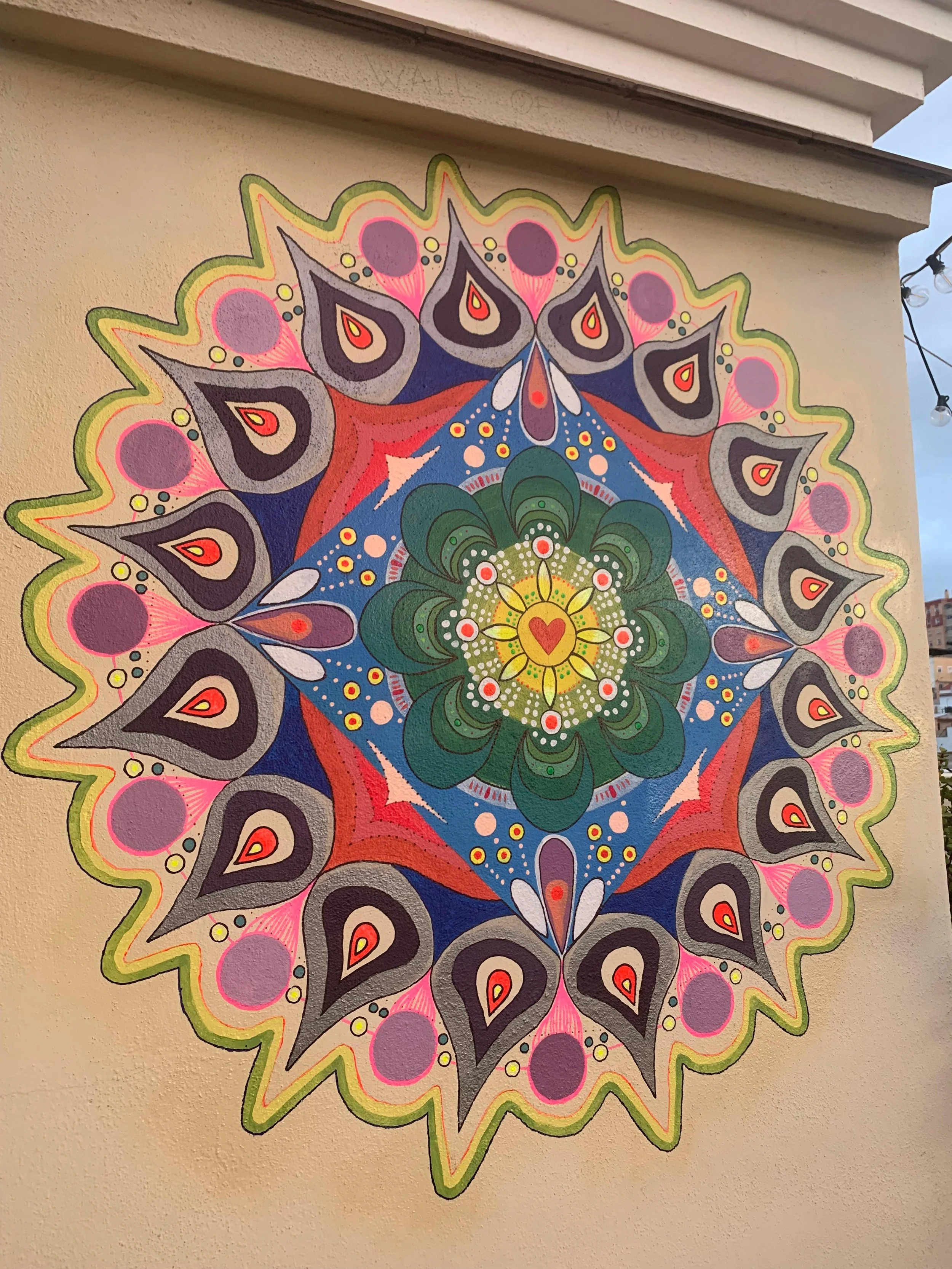 Mandala in Malaga 2o22

Acrylic on wall
Size 120 cm 