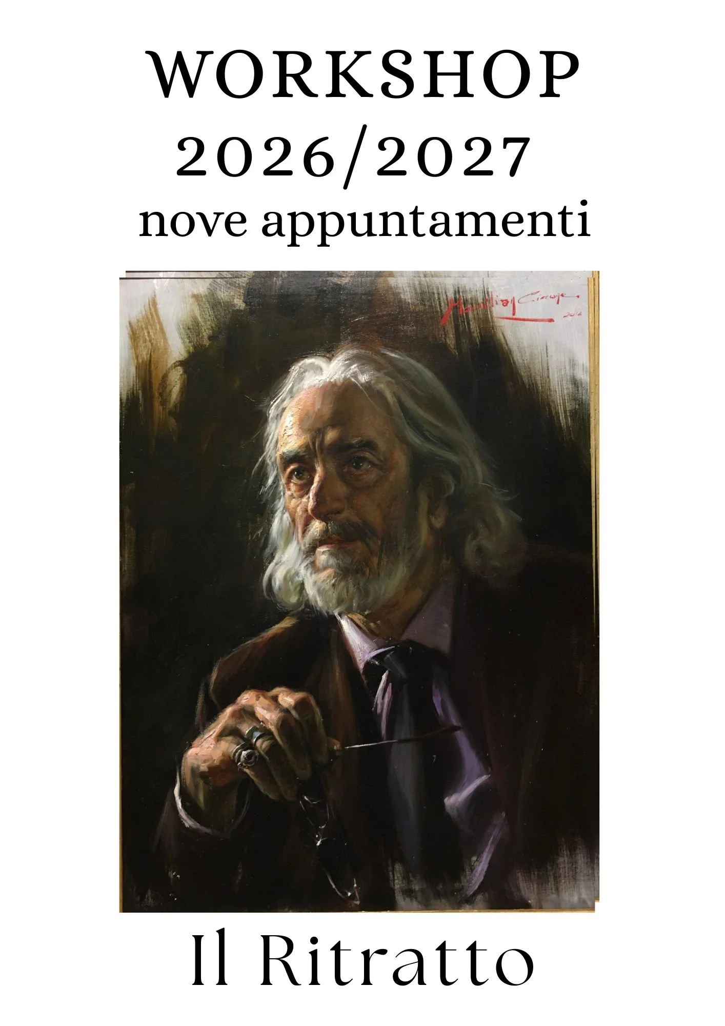 ASPETTI ESSENZIALI IN UN RITRATTO - PERCORSO 9 APPUNTAMENTI