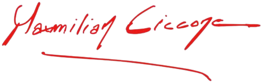 Firma autografa di Maxmilian Ciccone