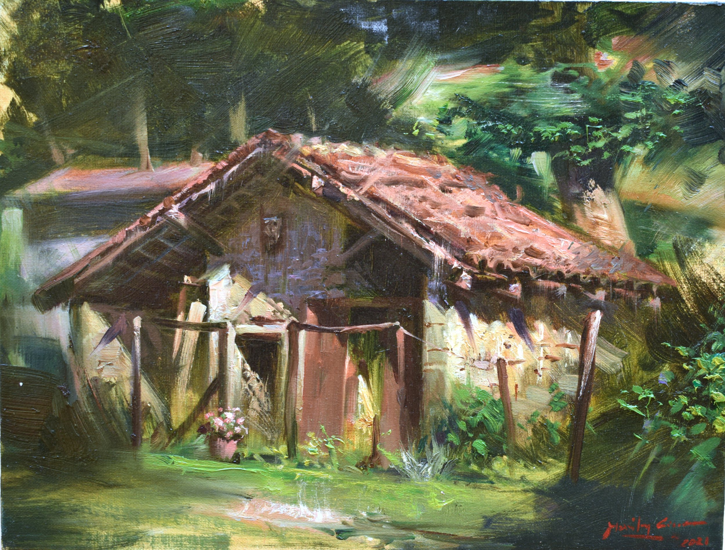 _Il Capanno_30x40 oliosu tela 30x402021.jpg