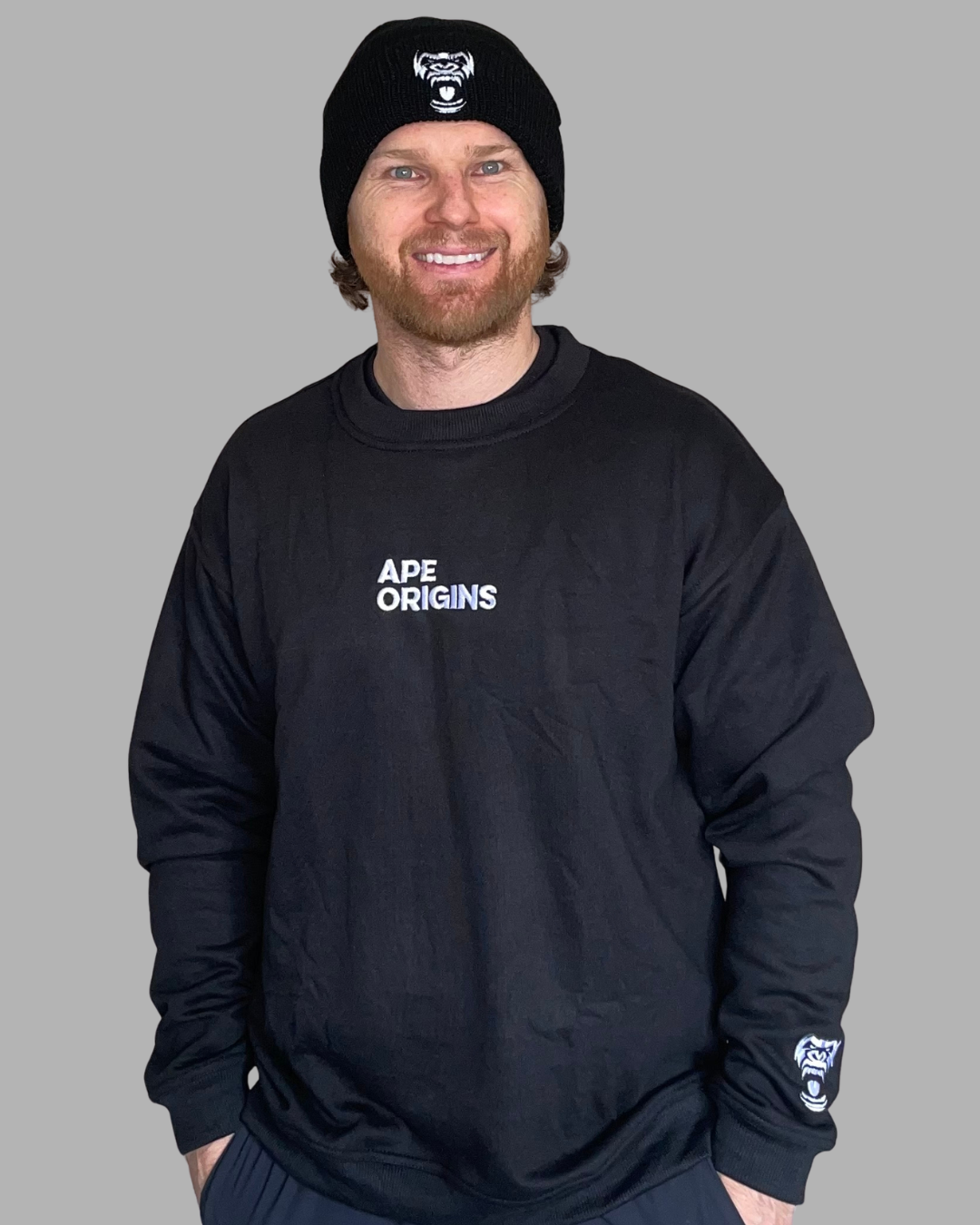 Black Crew Sweatshirt