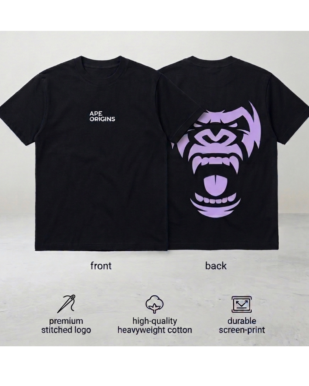Purple Logo Tee