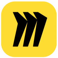 Yellow background with three black directional arrows pointing to the right.