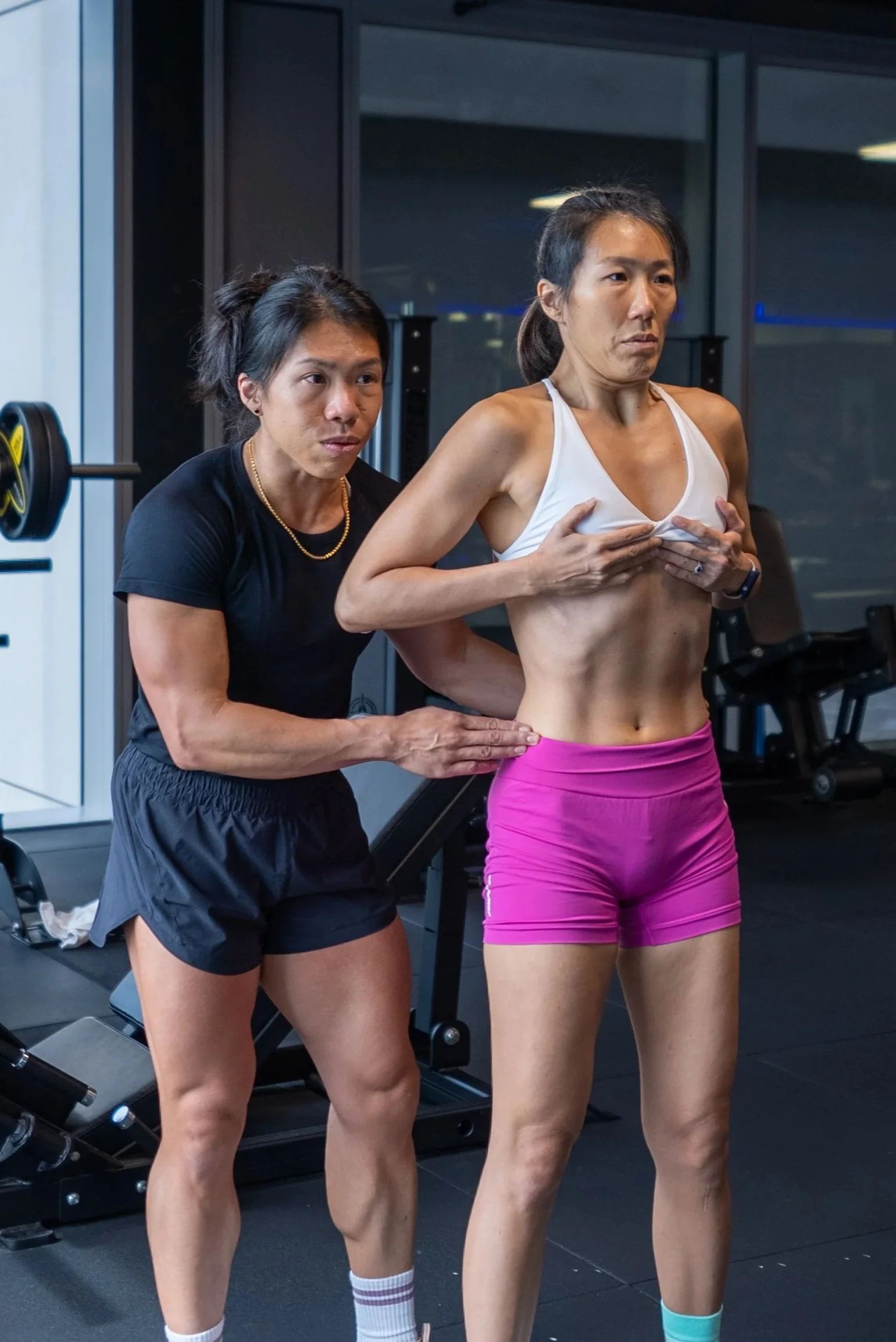 female personal trainer singapore, professional women fitness