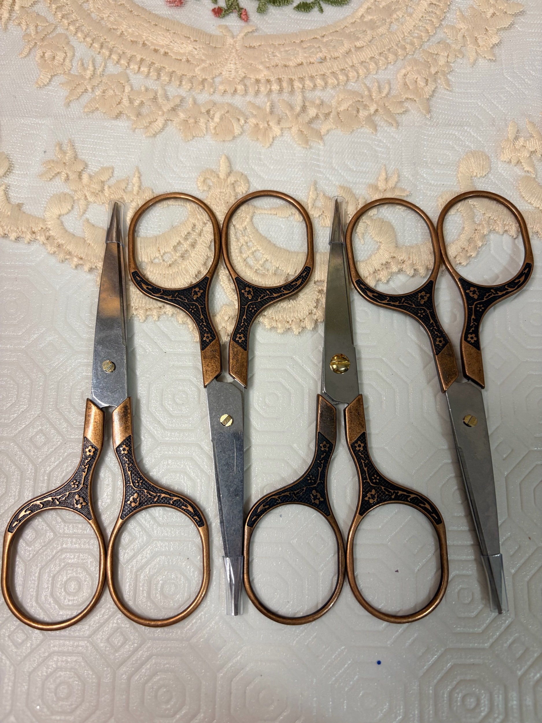 Vintage stainless steel scissors