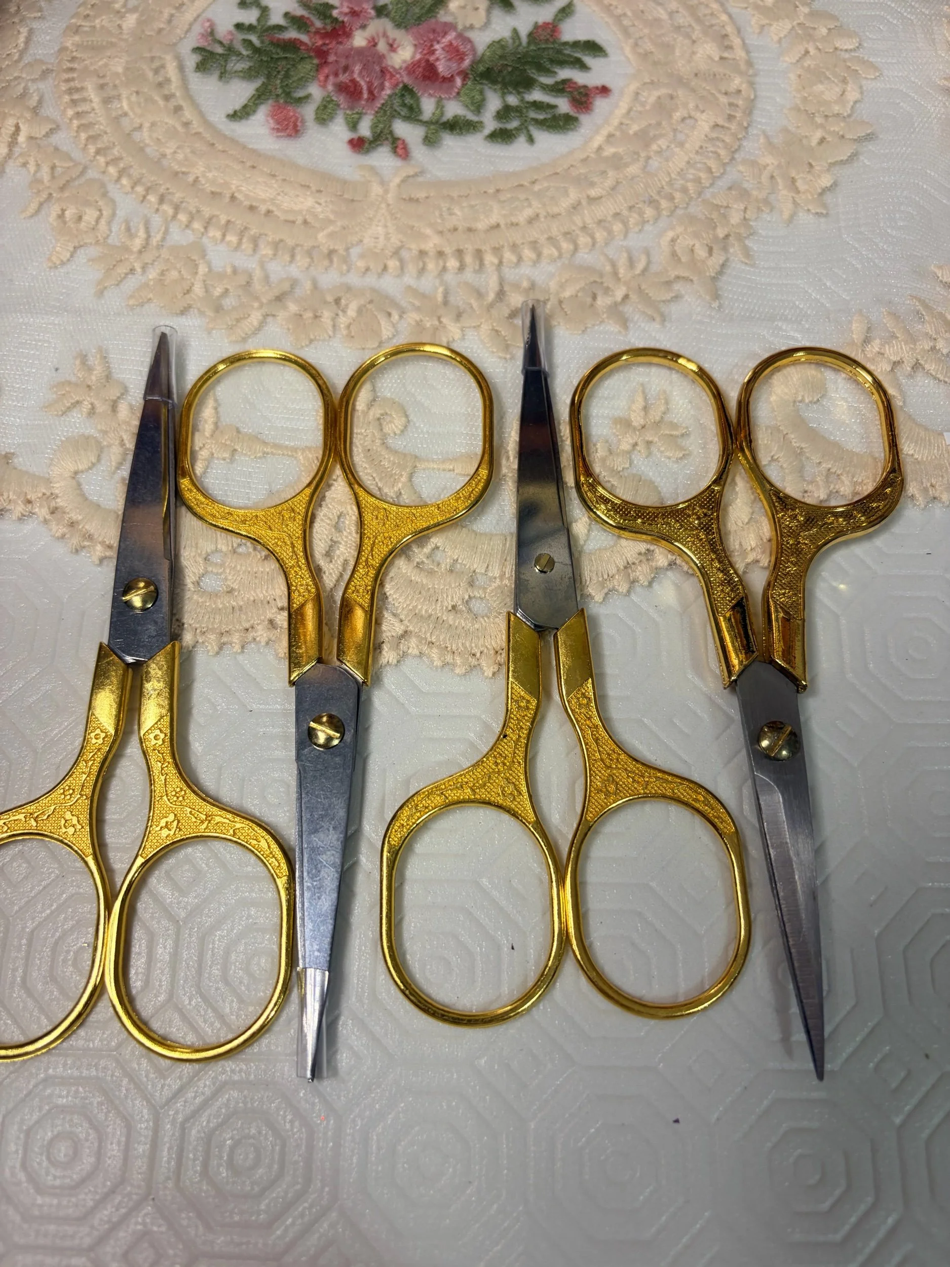 Vintage stainless steel scissors