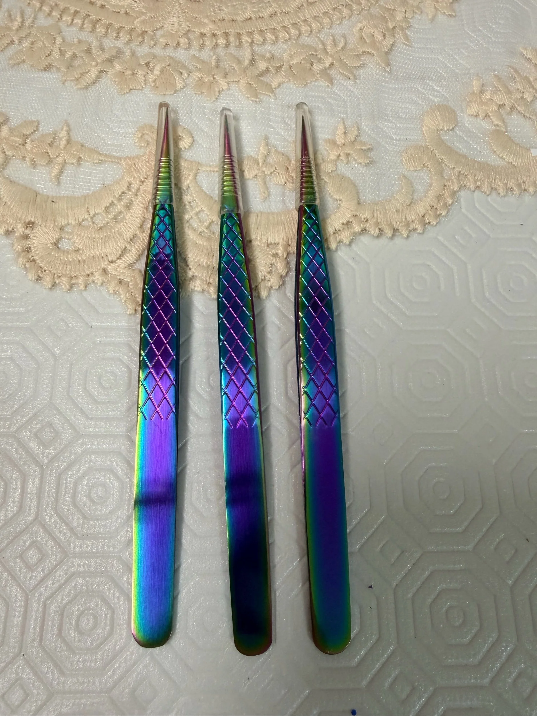 Stainless steel precision tweezers