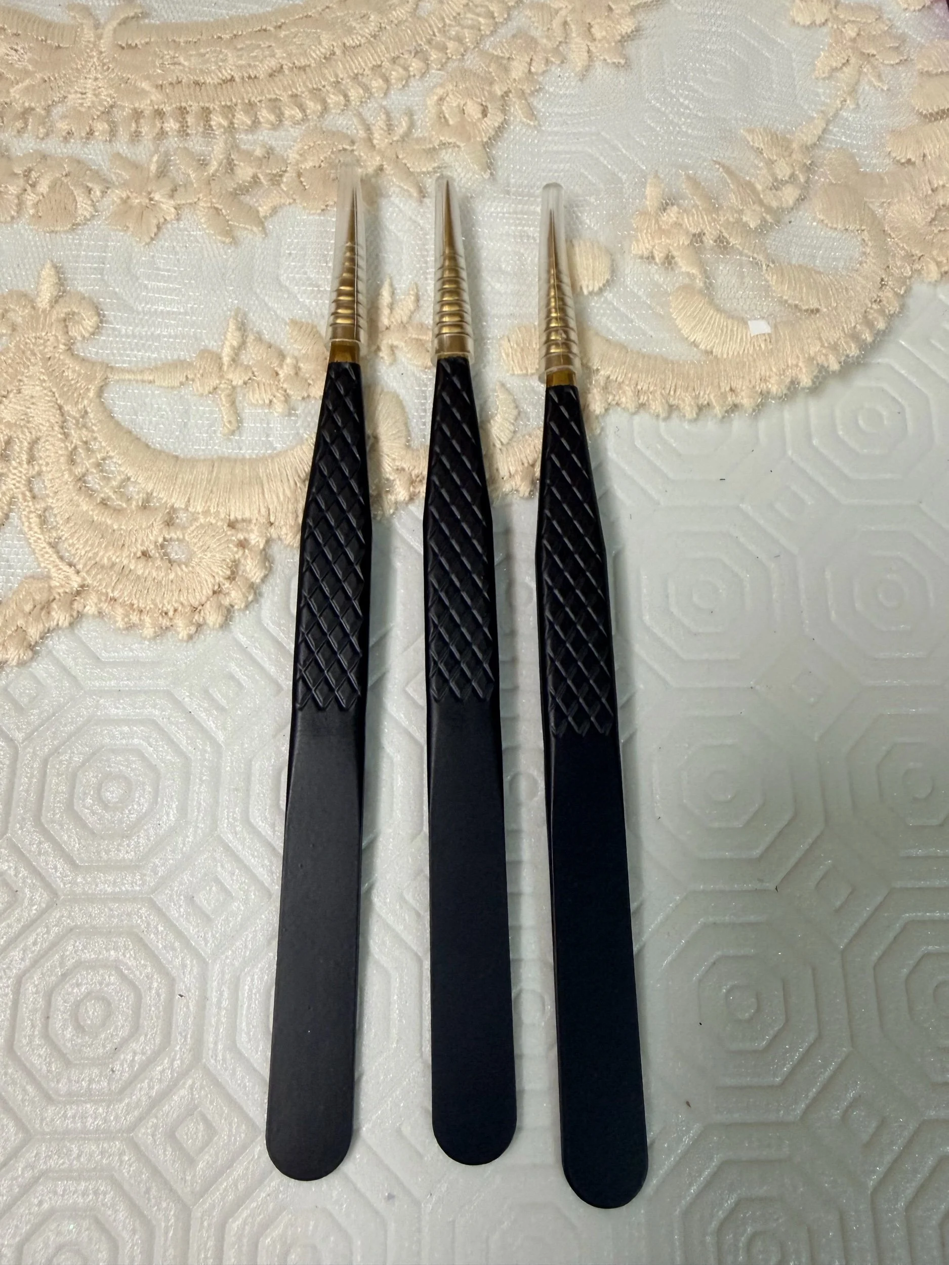 Stainless steel precision tweezers