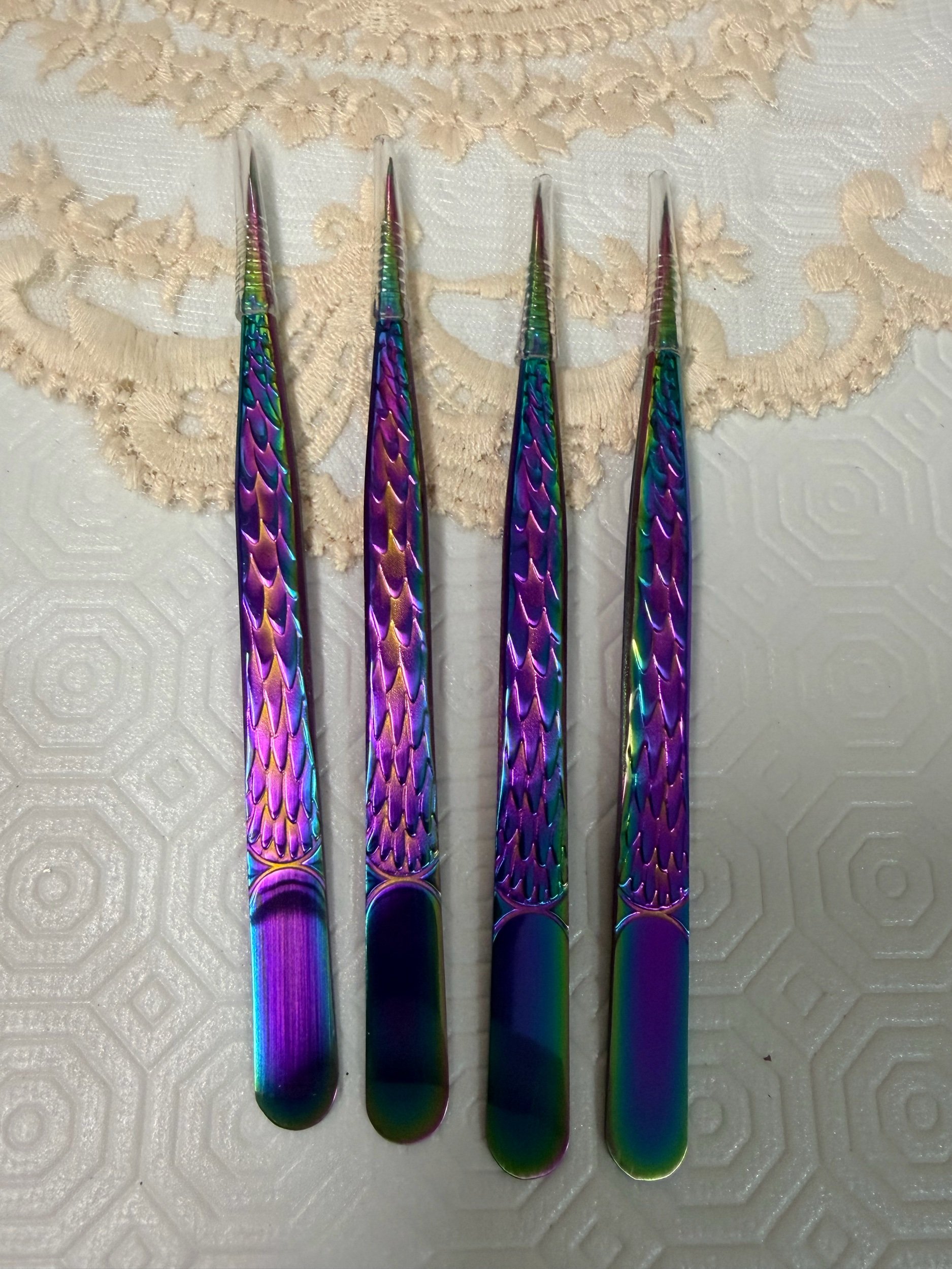 Stainless steel precision tweezers