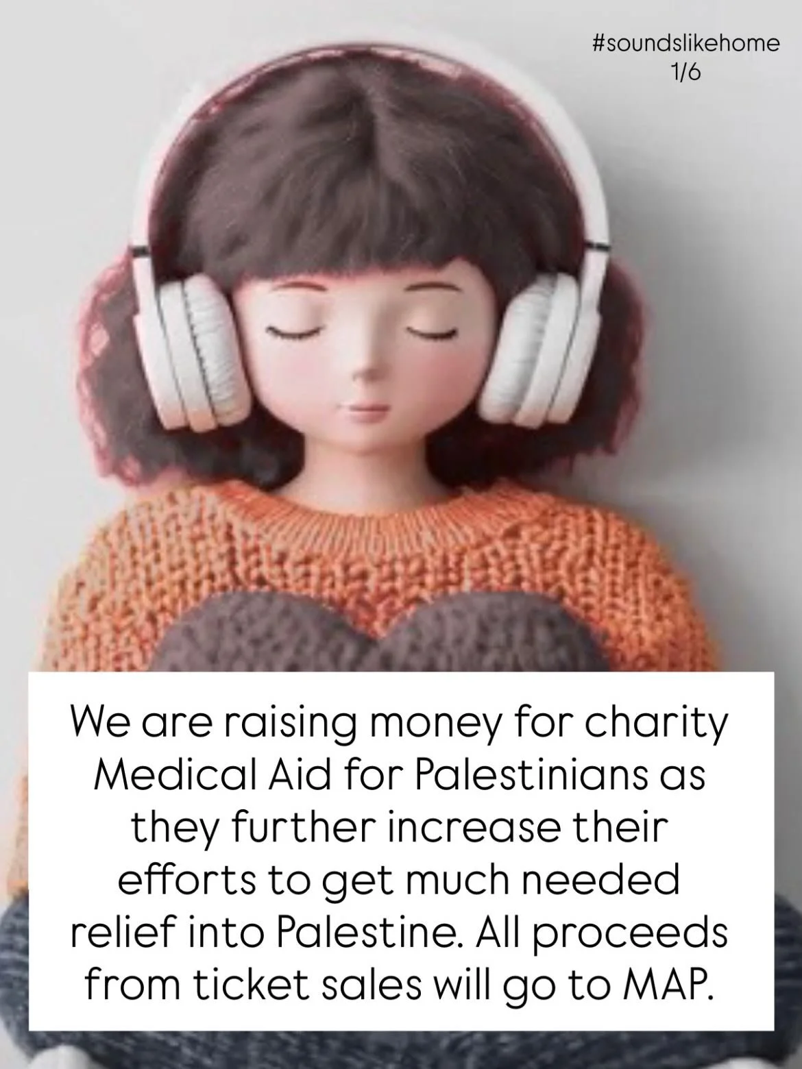 The act of coming together to share stories makes a difference in our ever increasingly fractured world.
Sounds Like Home: The Music of Belonging
15th January, 7.30pm @hoxtonhall
ft. Sounds Like Home Choir w/ @ellen.elgar, and @_yshani
Ticket link in