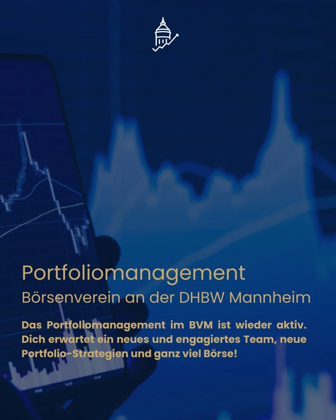 Bei unserem Portfoliomanagement-Projekt geht es nicht nur um Rendite 📈
Es geht um Spa&szlig; und das F&ouml;rdern von Austauschm&ouml;glichkeiten im Bereich B&ouml;rse. 🗣
Bist du interessiert? - schreib uns einfach eine DM oder melde dich direkt &u