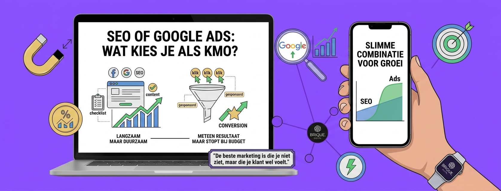 SEO of Google Ads: wat kies je als KMO?