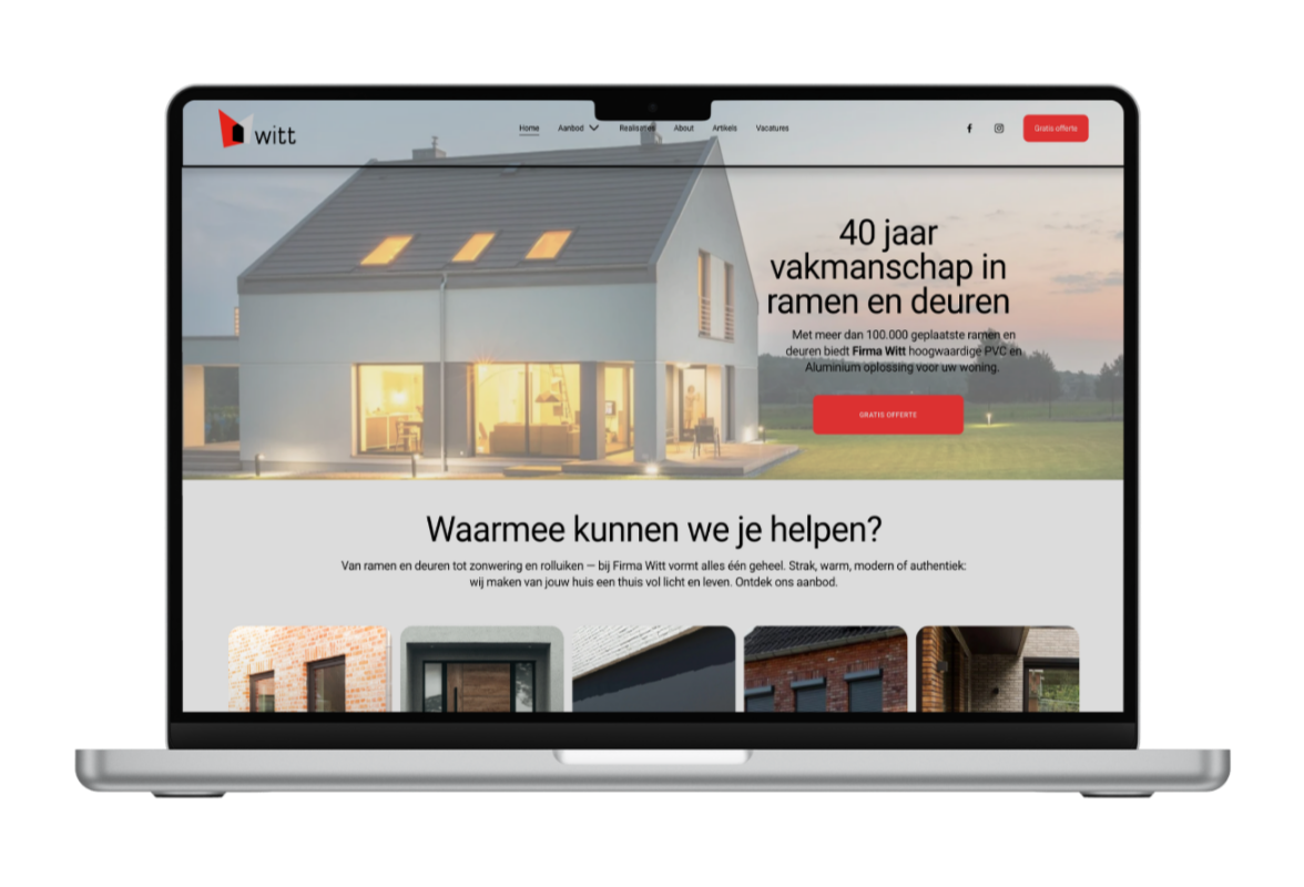 Maatwerk website ontwikkeling door Brique: gebruiksvriendelijke en converterende websites voor kmo's in antwerpen