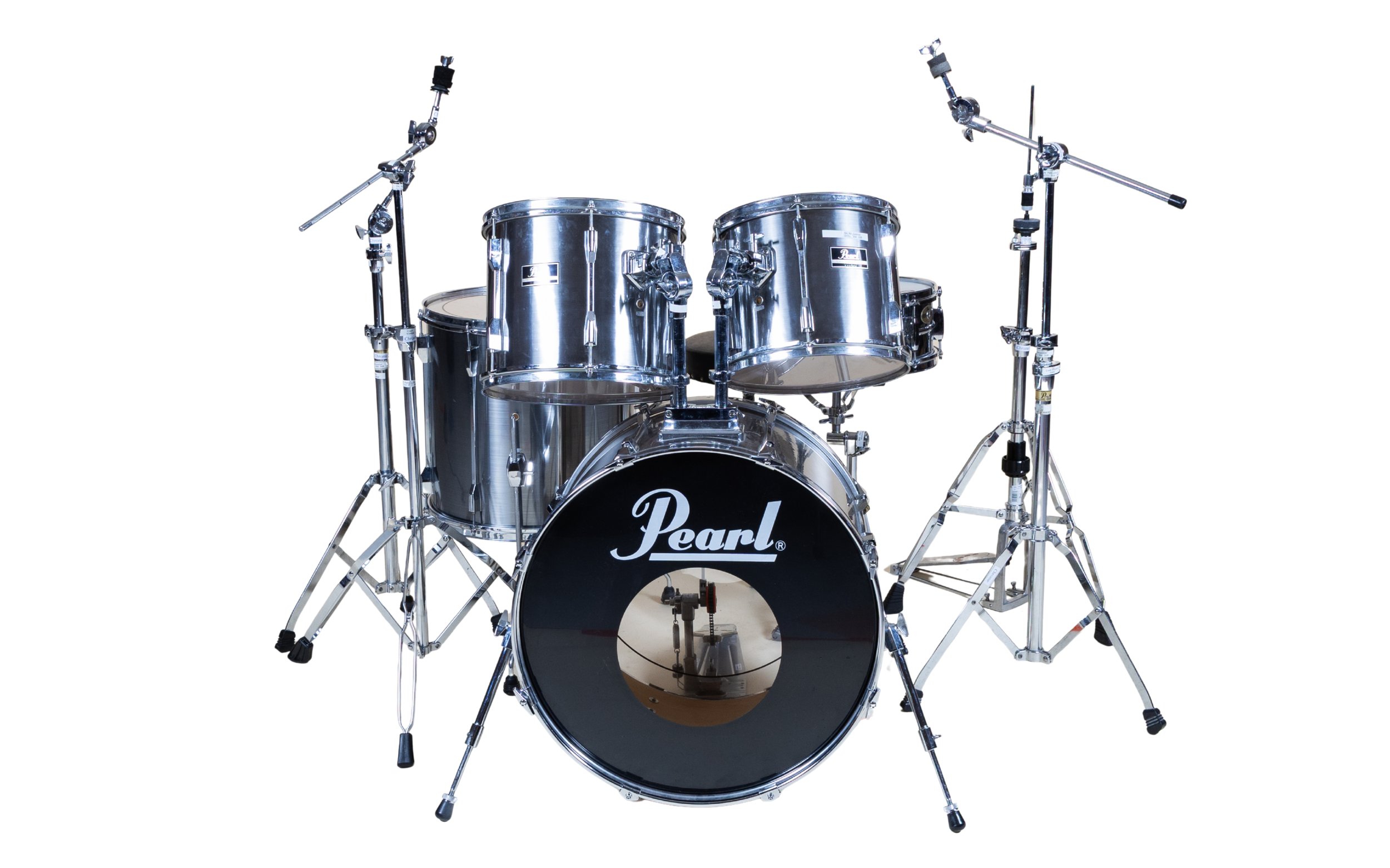Pearl Export Series Drum Kit (Smoky Chrome)