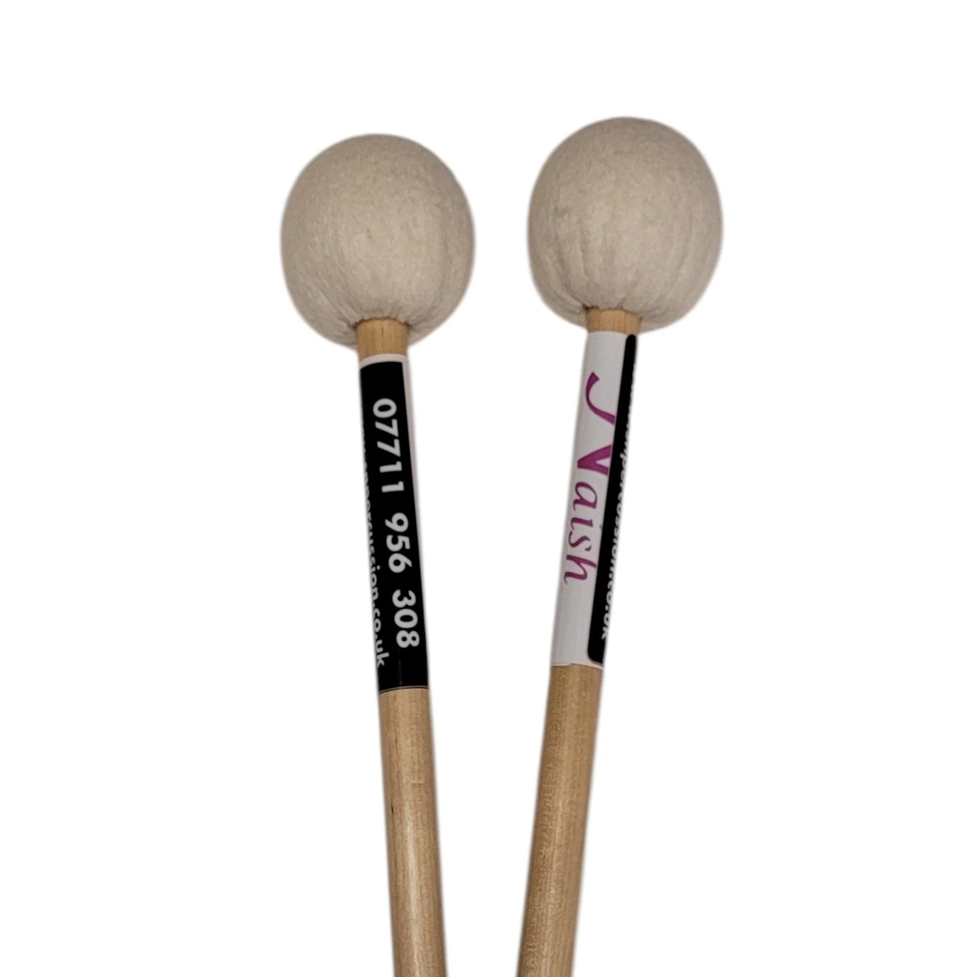 Bass Drum Mallets  (Pair) - Chris Edwards Medium