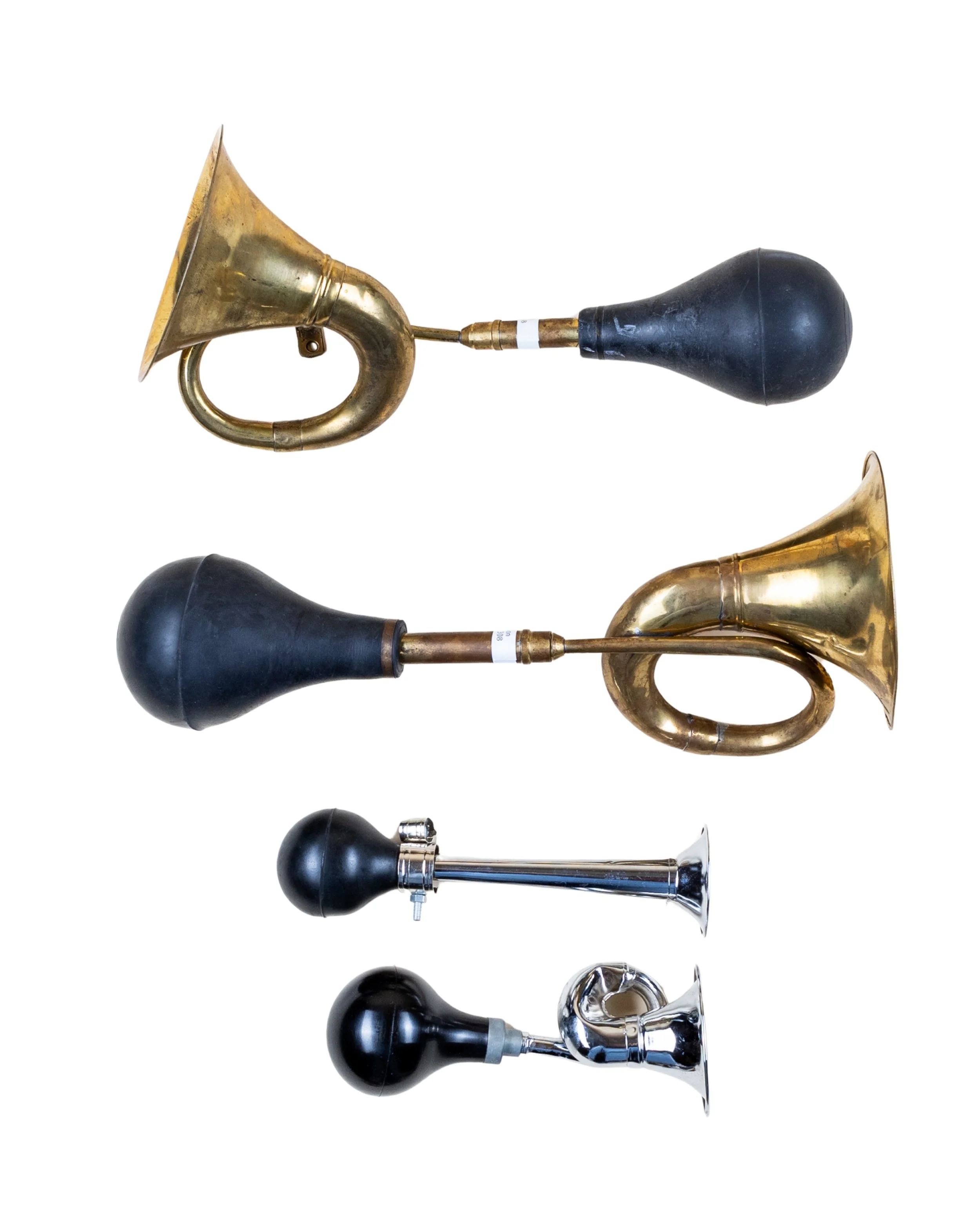 Vintage Car Horn - Small with a twist in the body