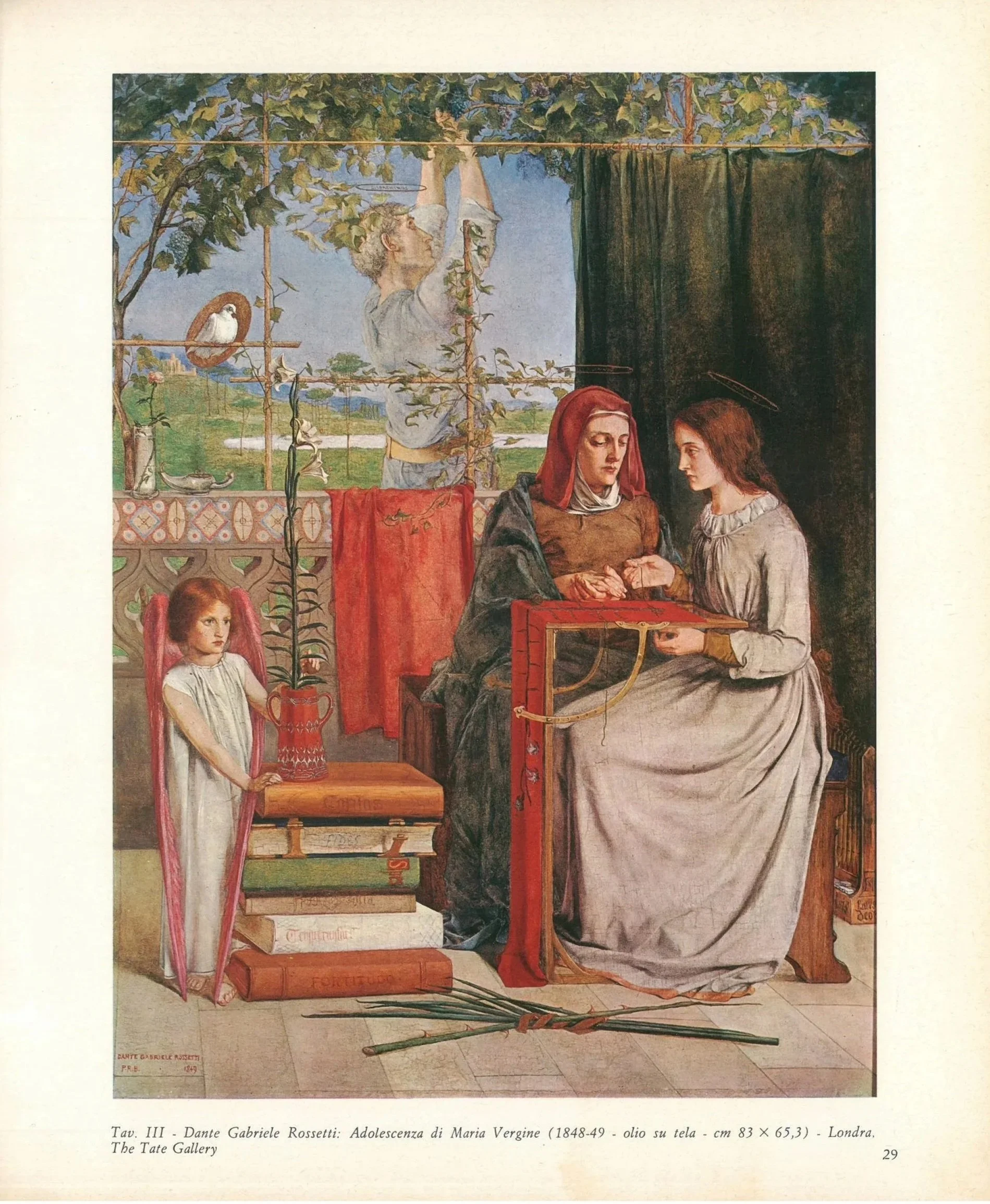 The Girlhood of the Virgin Mary