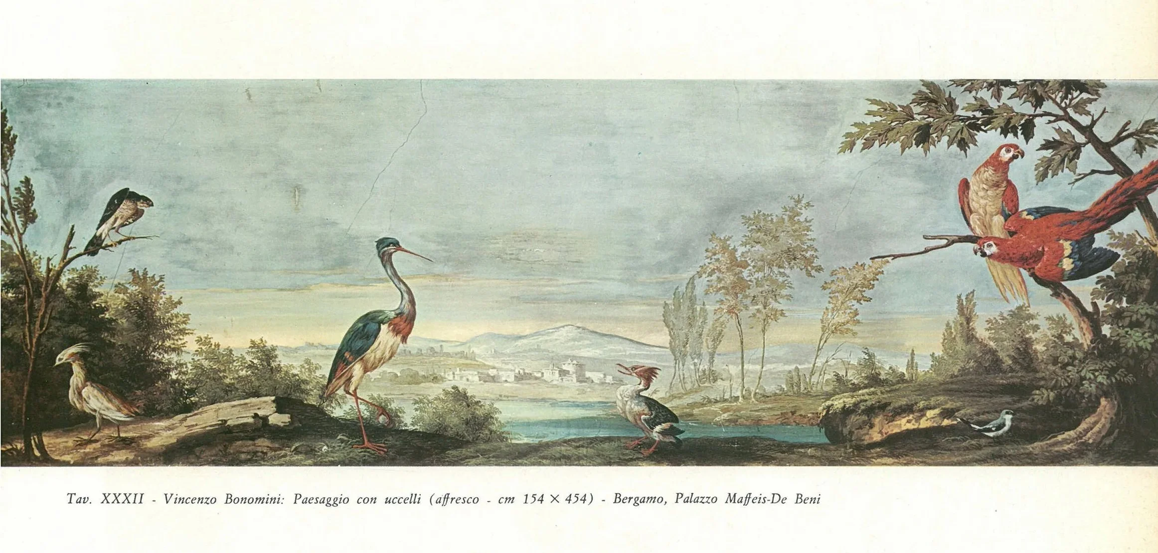Landscape with Birds