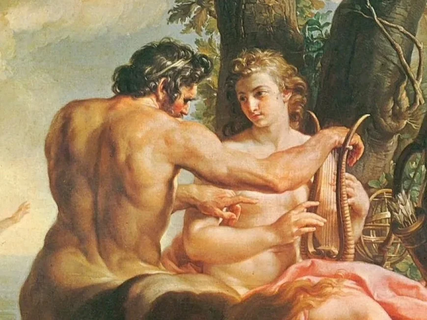 The Education of Achilles by the Centaur Chiron