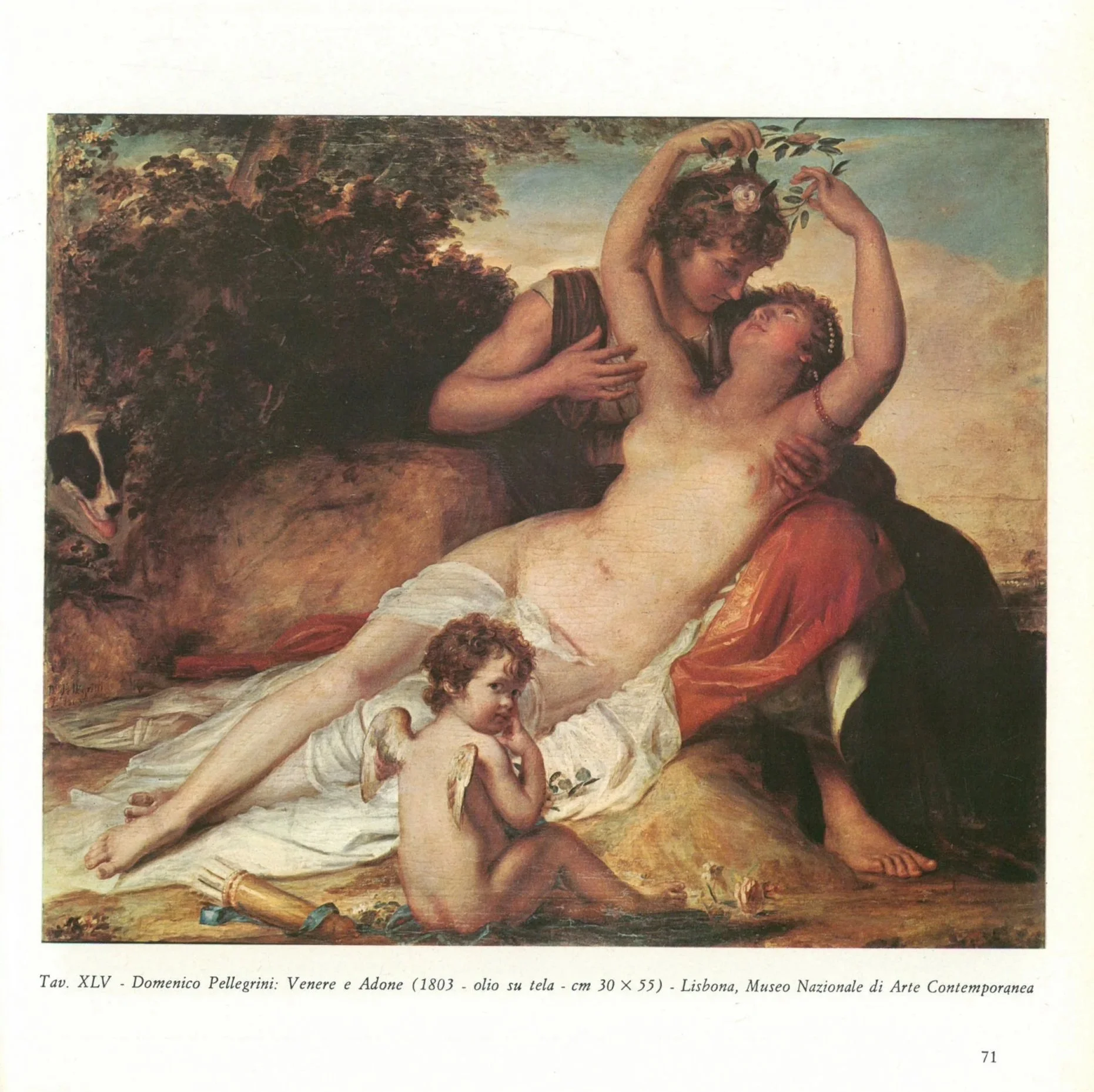 Venus and Adonis - the Wreathing of the Beloved