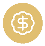Icon of a dollar sign
