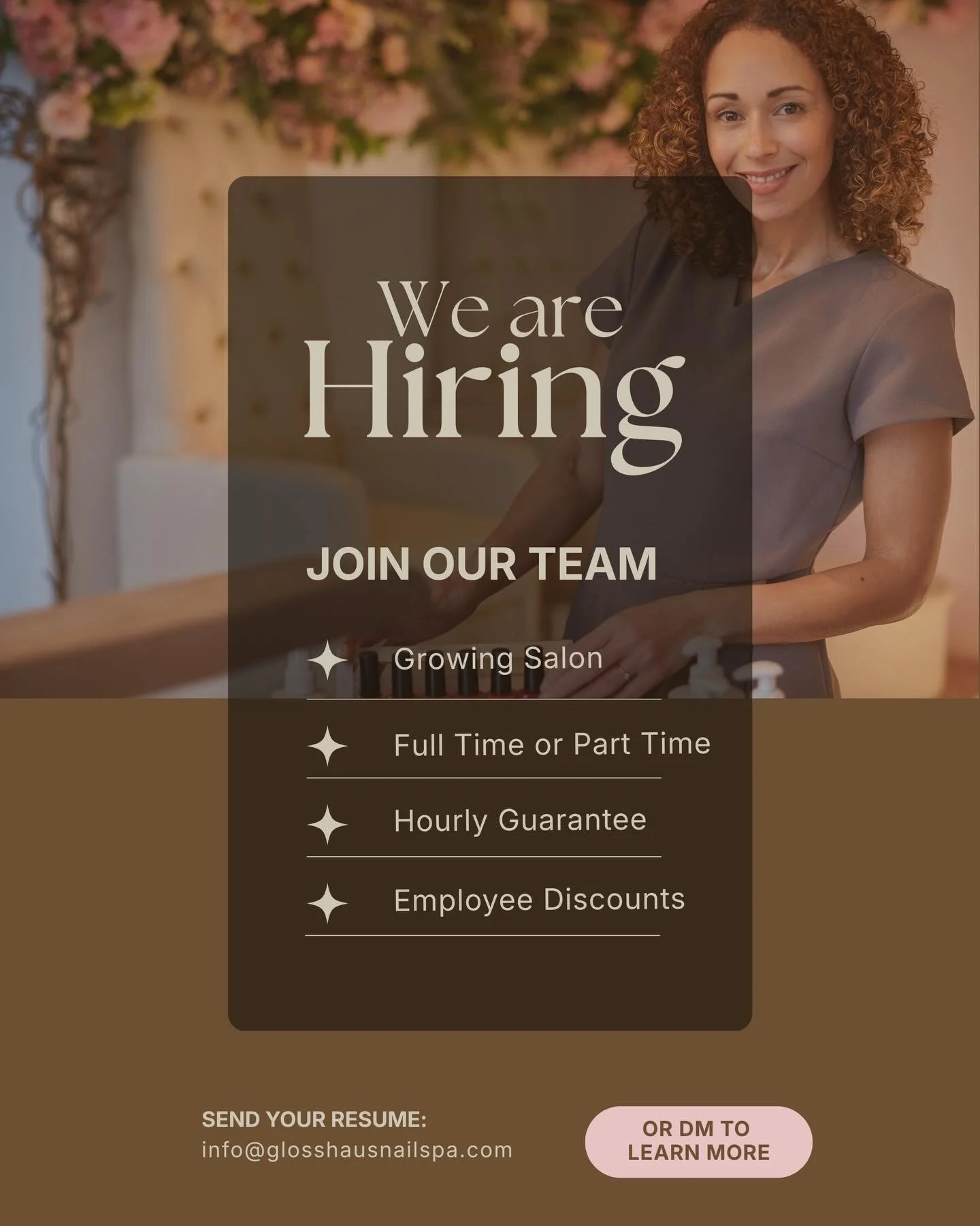 We are Hiring Licensed Nail Techs / Cosmetologists

DM / PM to learn more
&bull;
&bull;
#ChicagoNailTech #chicagonails #NailTechChicago #ChicagoNailArtist #GelXNailsChicago