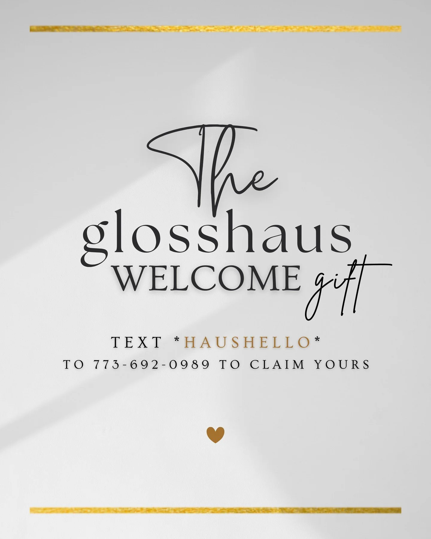 An introduction, the GlossHaus way. Text to claim! 
&bull;
&bull;
773-692-0989 
&bull;
&bull;
&bull;
#chicagonails #chicagonailtechs #nails #selfcare #welcome