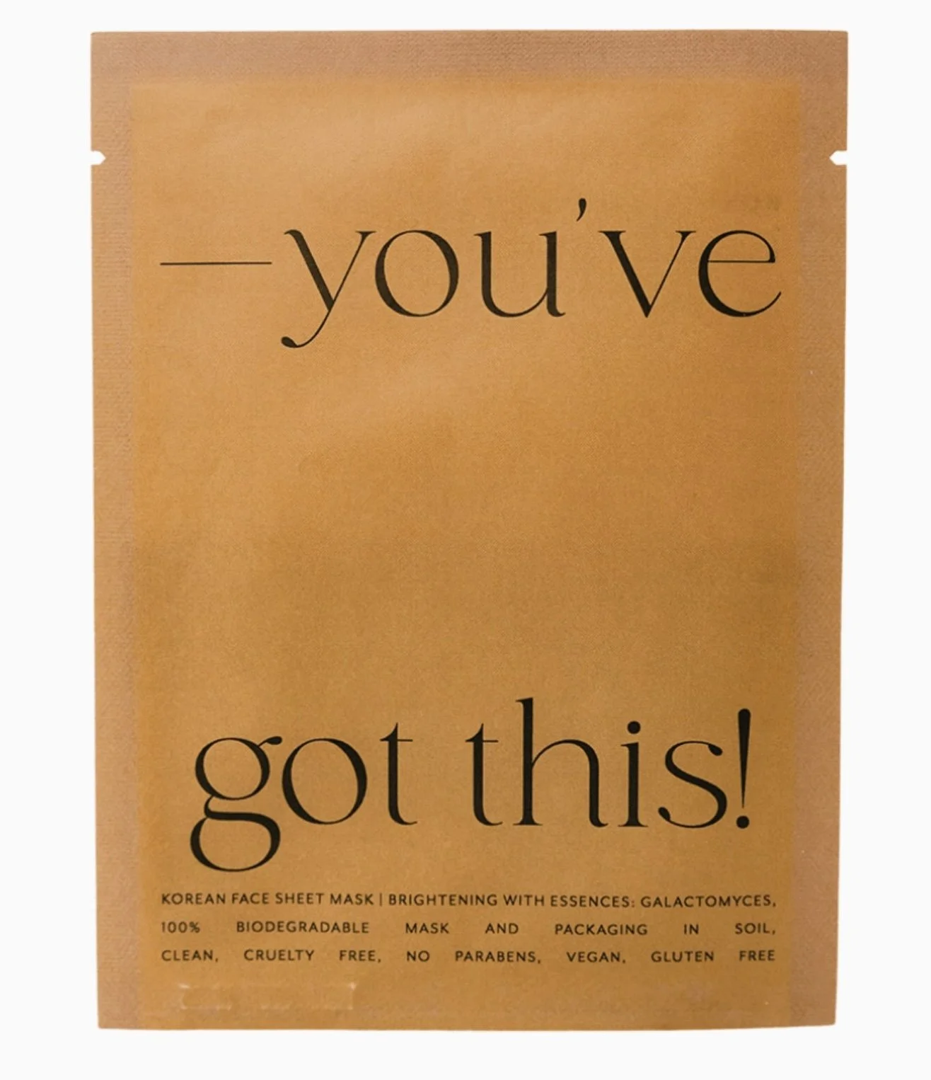 Korean Sheet Mask - You've Got This