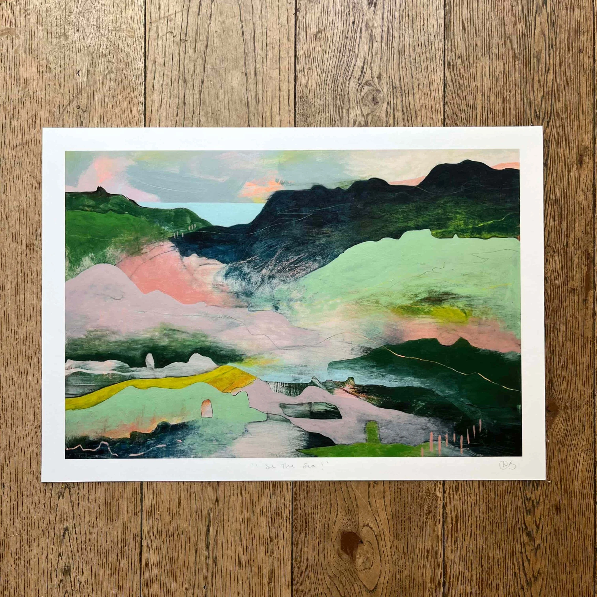 I See The Sea - Print