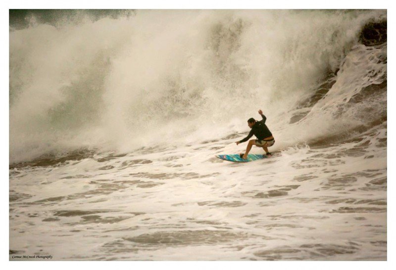 Surfing cyclone Irina – day 2