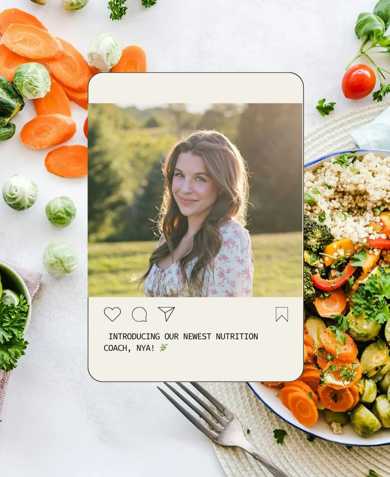 🎉BIG NEWS🎉
I want to introduce you to Nya, our newest certified nutritionist at Erika Potoka Fitness!!!!!! Not only does Nya have an over abundance of knowledge when it comes to nutrition and the food on your plate, she also is just an absolute del