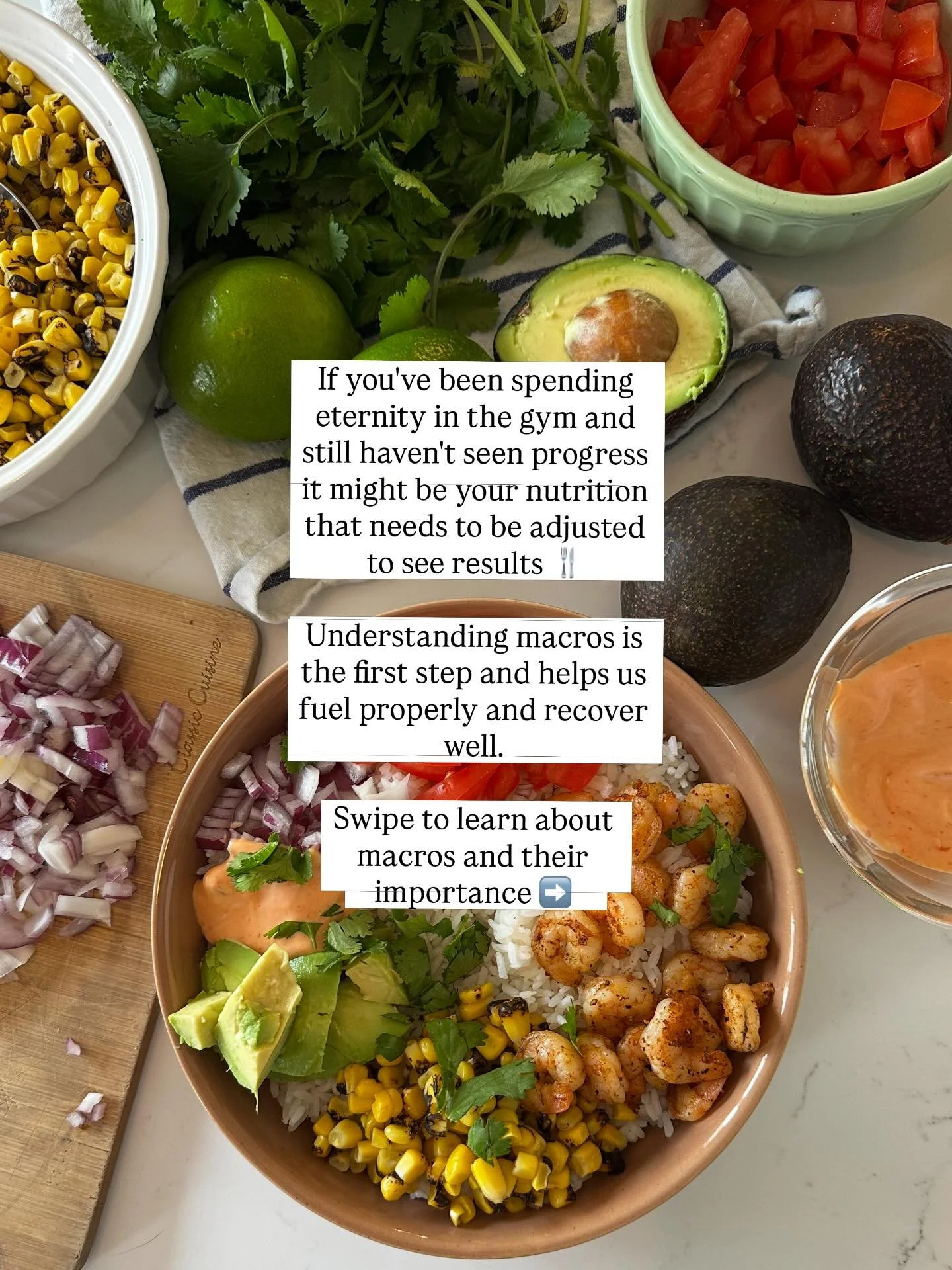 If you&rsquo;ve been struggling to understand macros and why they are important check this post out ⬆️

Adjusting macros doesn&rsquo;t mean restriction it just means making sure you&rsquo;re eating enough of what your body needs to fuel your body and