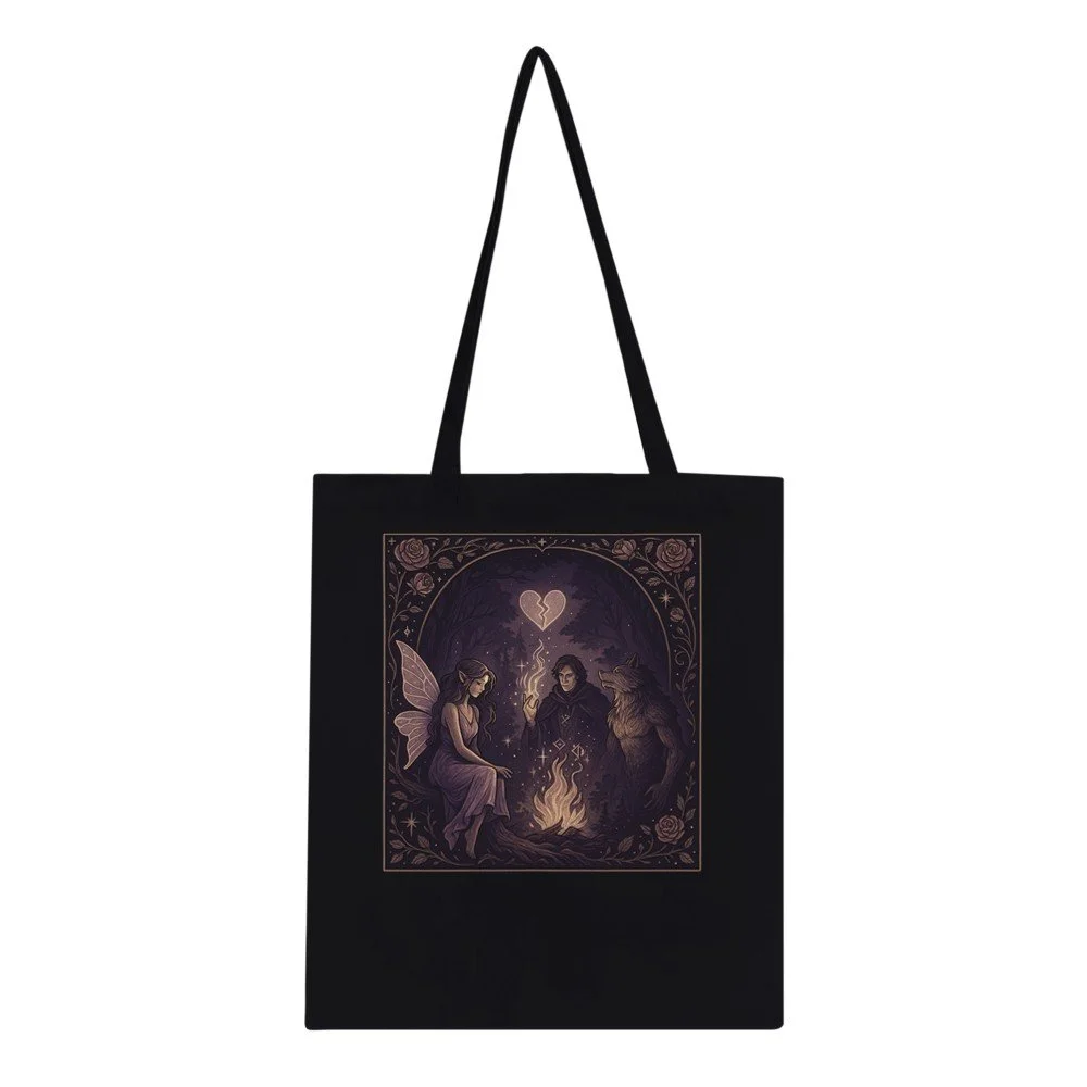 Romantasy-Bücher, Stoffbeutel / Tragetasche