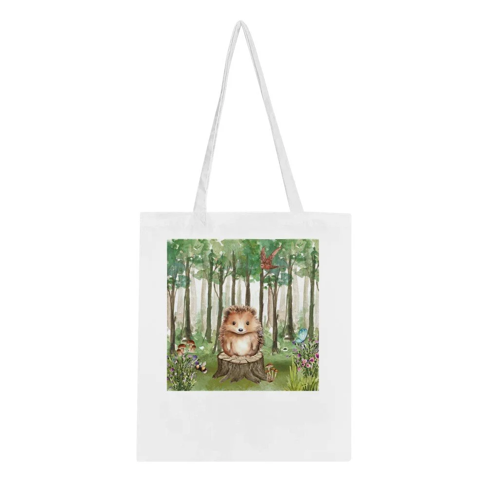 Süßer Igel, Stoffbeutel / Tragetasche