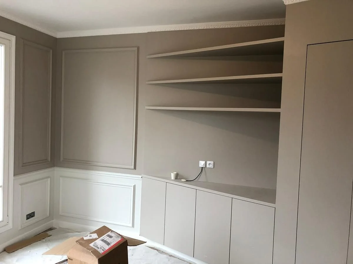 Menuiserie sur mesure - projets d&rsquo;architectes 

#b&acirc;timent #r&eacute;novation #appartement #r&eacute;novationappartement #r&eacute;novationparis #b&acirc;timentparis #peinture #ma&ccedil;onnerie #menuiserie #menuiserieparis #haussmanien #l