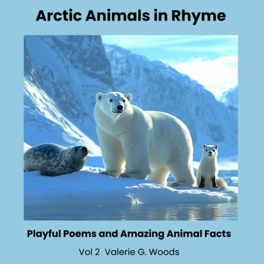 Book cover for Arctic Animals in Rhyme: Playful Poems and Amazing Animal Facts Vol. 2