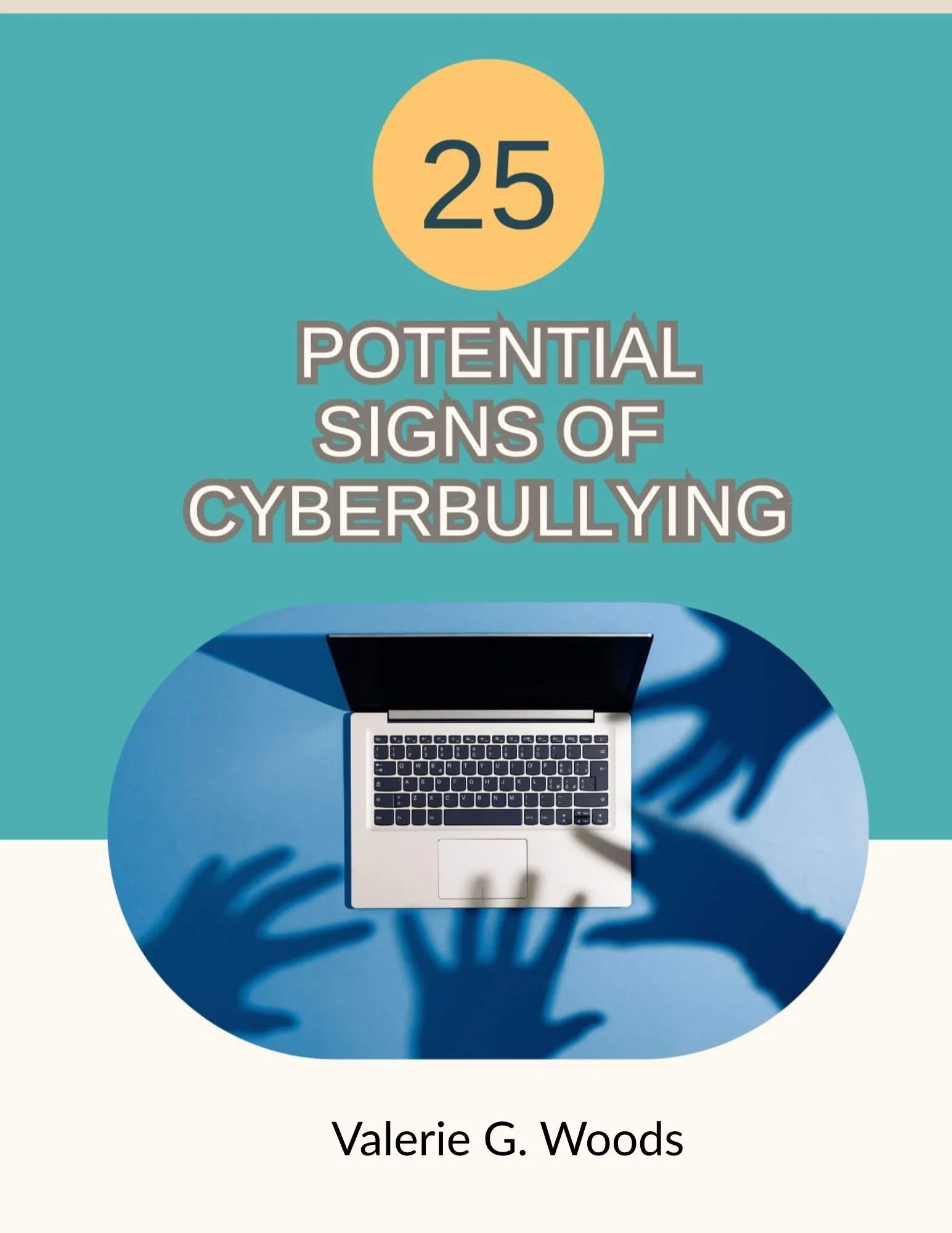PDF cover for: 25 signs of cyberbullying