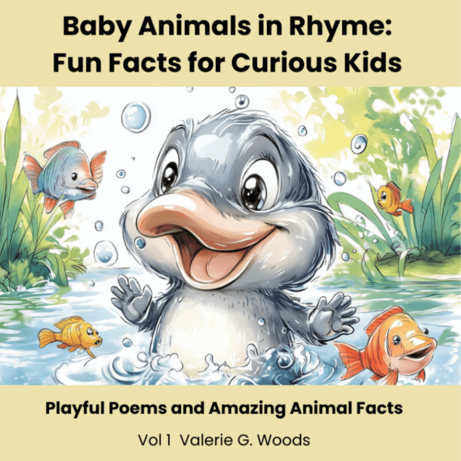 Book cover for: Baby Animals in Rhyme - Playful Poems and Amazing Animal Facts Vol. 1