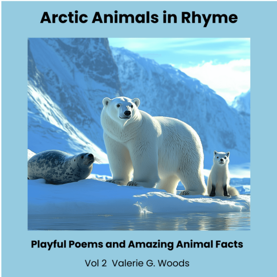 Book cover for: Arctic Animals in Rhyme - Playful Poems and Amazing Animal Facts Vol. 2