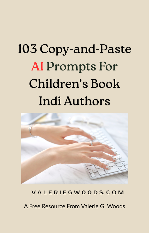 PDF cover for: 103 AI Cop-and-Paste Prompts for Children's Books Indie Authors