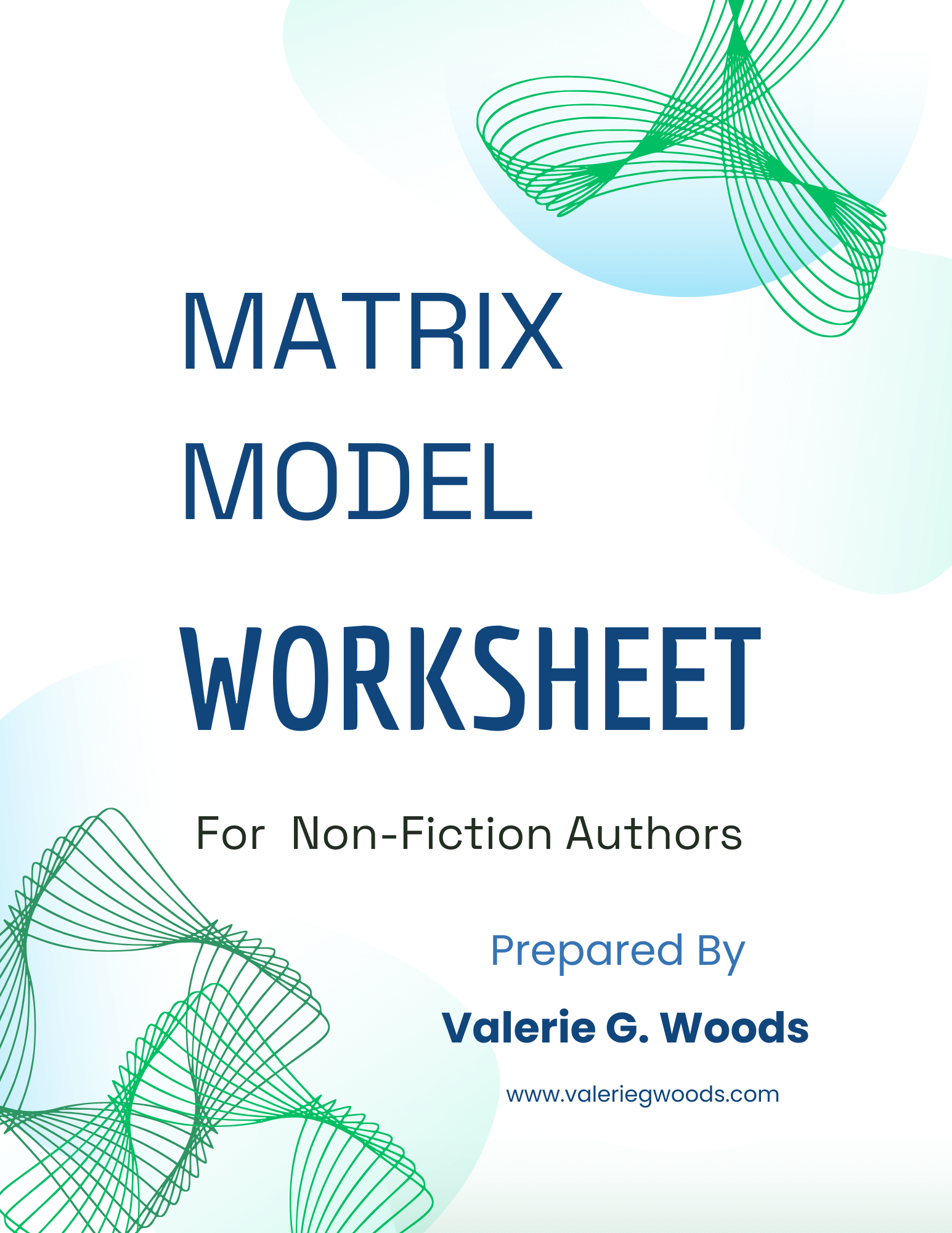 Cover for: Matrix Model Worksheet For Non-Fiction Authors